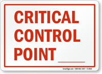 Critical Control Point --- 