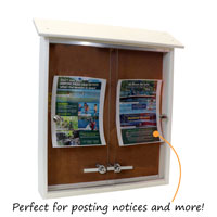 Great for posting notices and more!