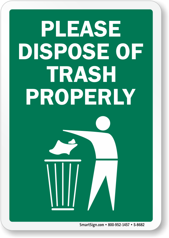 essay on dispose of garbage