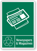 Newspapers & Magazines Label