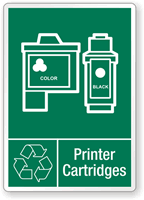 Printer Cartridges Recycling Labels
