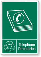 Telephone Directories Label