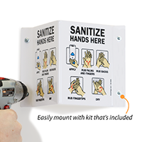 Sanitizer Availability Sign
